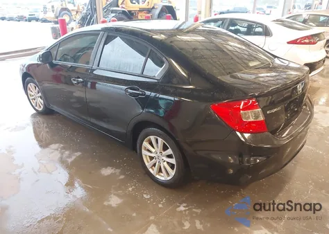 2012 Honda Civic Ex из США, поврежденный, VIN 19XFB2F85CE032144